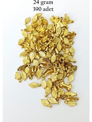 İsmiyle Al Oya Abiye Bileklik Kolye Pleksi Metalik Plastik Pul Altın Renk 24 Gram 390 Adet - BNC535