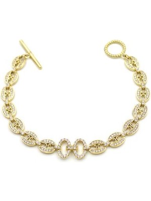 İsmiyle Al Xuping Vip Bileklik - Altın