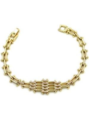 İsmiyle Al Xuping Vip Bileklik - Altın