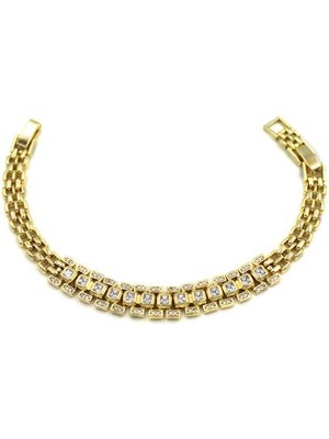 İsmiyle Al Xuping Vip Bileklik - Altın