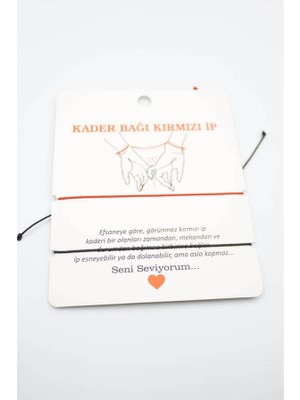 İsmiyle Al 2'li Arkadaş Bilekliği - Kırmızı