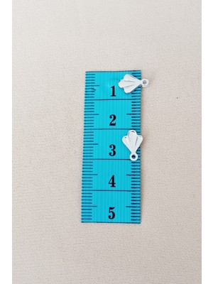 İsmiyle Al Oya Abiye Bileklik Kolye Pleksi Metalik Plastik Pul Gümüş Renk 8 Gram 125 Adet - BNC527