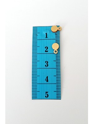 İsmiyle Al Oya Abiye Bileklik Kolye Pleksi Metalik Plastik Pul Altın Renk 8 Gram 150 Adet - BNC497