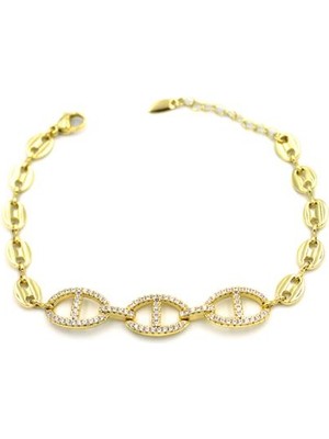 İsmiyle Al Xuping Vip Bileklik - Altın