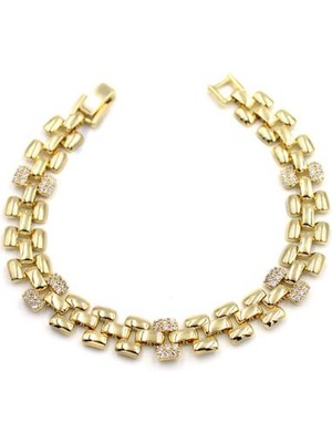 İsmiyle Al Xuping Vip Bileklik - Altın