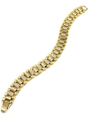 İsmiyle Al Xuping Vip Bileklik - Altın