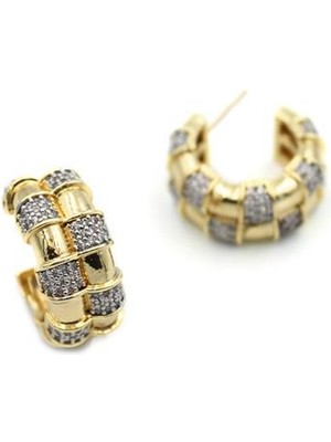 İsmiyle Al Halka Küpe - Altın