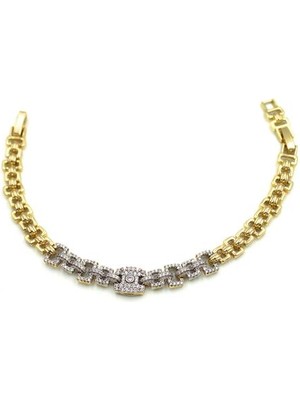 İsmiyle Al Xuping Vip Bileklik - Altın