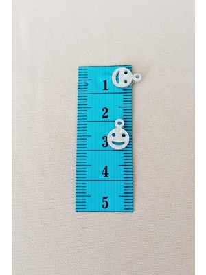 İsmiyle Al Oya Abiye Bileklik Kolye Pleksi Metalik Plastik Pul Gümüş Renk 24 Gram 255 Adet - BNC585