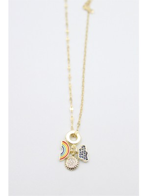 İsmiyle Al Charm Kolye - Altın