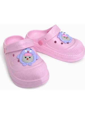 Adımist Çocuk Unisex Işıklı Kaydırmaz Rahat Taban Deniz, Havuz , Banyo, Günlük Yürüyüş Terliği