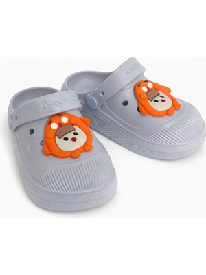 Adımist Çocuk Unisex Işıklı Kaydırmaz Rahat Taban Deniz, Havuz , Banyo, Günlük Yürüyüş Terliği