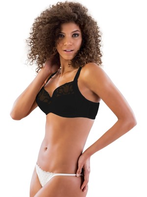 Beruflic Siyah Mı Angel 113 B Balenli Toparlayıcı Sütyen