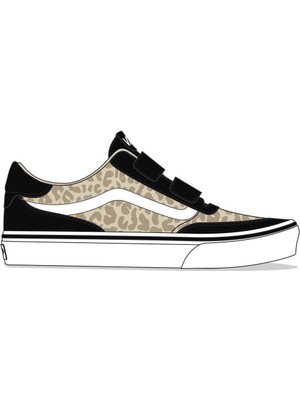 Vans Brooklyn Ls V Çocuk Siyah Sneaker Ayakkabı VN000EKGBM81