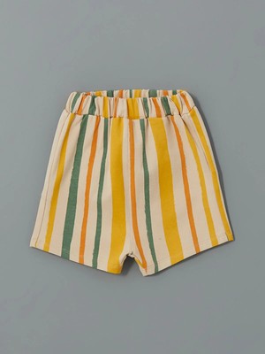 Lc Waikiki Yeni Sezon Beli Lastikli Çizgili Erkek Bebek Şort