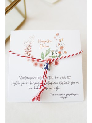 Royaleks 12'li Paket Marteniçka Ip Bileklik - Kırmızı