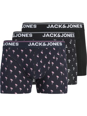 Jack Jones Jacbarry Trunks 3 Pack Styd Erkek Siyah Boxer 12295181-02