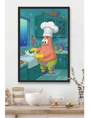 Mutfak Tablosu Mdf Tablo Mutfak Için Bulaşık Yıkayan Patric Deseni |mtfkmdf