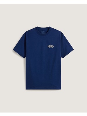 Vans Double Standard Ss Tee Erkek Mavi Tshirt VN000SYDFOB1