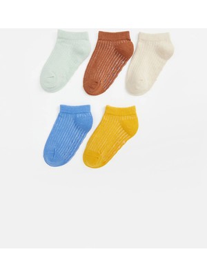 Lc Waikiki Yeni Sezon Basic Erkek Bebek Patik Çorap 5'li