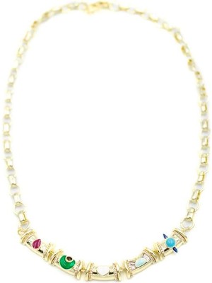 İsmiyle Al Simge Zincir Kolye - Altın