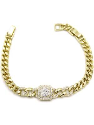 İsmiyle Al Xuping Vip Bileklik - 14K Altın