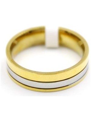 İsmiyle Al 6'lı Çelik Yüzük - Çok Renkli