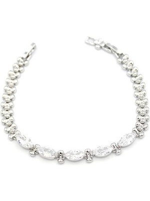 İsmiyle Al Xuping Vip Bileklik - Gümüş