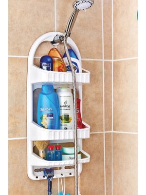 İsmiyle Al Duşa Asılabilir Şampuanlık Shower Caddy ROYALEKS-09165