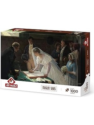 SHC4200 Puzzle Evlilik Imzası 1000 Parça Puzzle