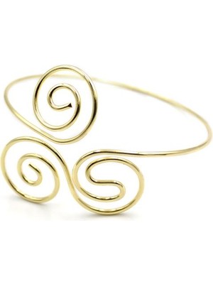 İsmiyle Al Pazuluk Bilezik - Altın