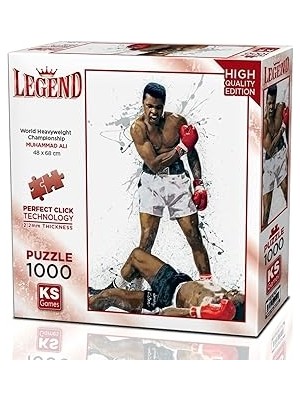 SHC4200 Ks Games 20724 Muhammed Ali 1000 Parça Puzzle -Ks Puzzle