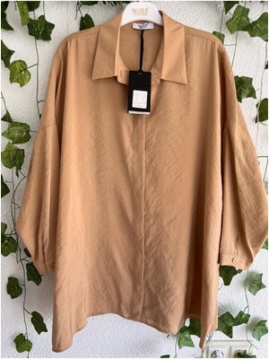 Nuss 3001 Salaş Yazlık Gömlek Beyaz Renk