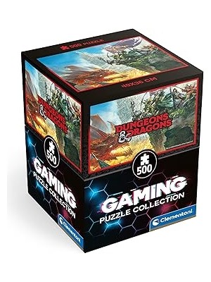 SHC4200 Clementoni 500 Parça Dungeons &amp; Dragons Küp Puzzle 2
