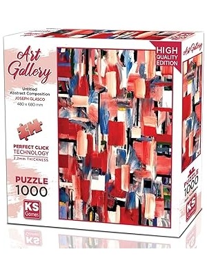 SHC4200 Ks Games 1000 Parça Untitled Abstract Composition Puzzle
