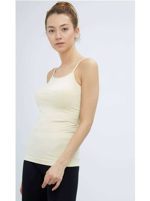 İsmiyle Al Elite Life Kadın Ip Askılı Iz Yapmaz Uzun Ten Atlet 846