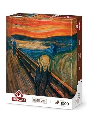 SHC4200 Puzzle Çığlık, 1893 1000 Parça Puzzle