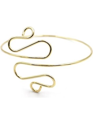 İsmiyle Al Pazuluk Bilezik - Altın