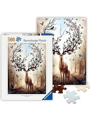 SHC4200 Ravensburger 500P Puzzle Geyik, Yapboz