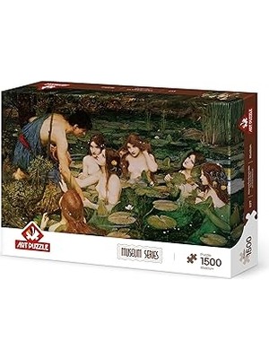 SHC4200 Puzzle Hylas ve Su Perileri, 1896, 1500 Parça Puzzle