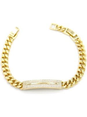 İsmiyle Al Xuping Vip Bileklik - 14K Altın