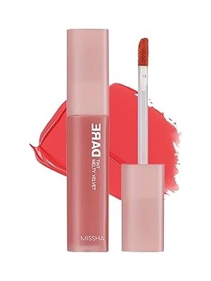 SHC4200 Missha Uzun Süre Kalıcı, Bulaşma Yapmayan, Kadifemsi Bitiş Sunan Tint Dare Tint Melty Velvet (Rosel