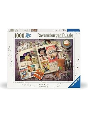 SHC4200 Ravensburger 1000 Parça Mickey'ın Yıldönümü: 1940&APOS;LAR Puzzle