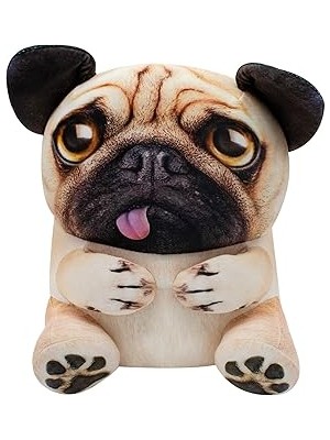 SHC4200 Büyük Peluş Oyuncak, Pug Katie