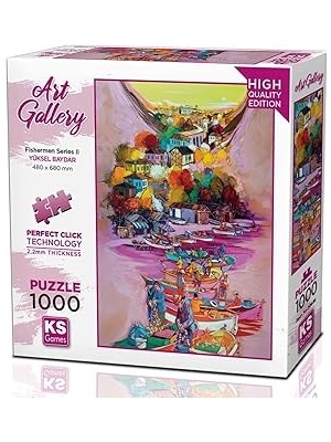 SHC4200 Ks Games 1000 Parça Balıkçılar Serisi Ii Puzzle