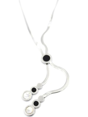 İsmiyle Al Italyan Zincir Kolye - Gümüş