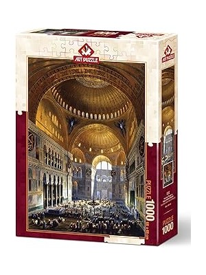 SHC4200 Puzzle Ayasofya Camii'nde Ilk Namaz 1000 Parça Puzzle