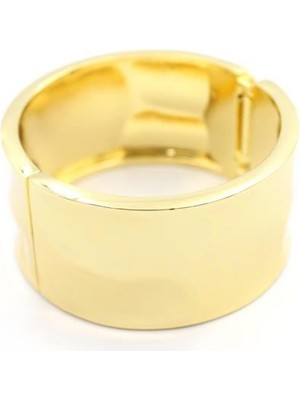 İsmiyle Al Kelepçe Bilezik - Altın