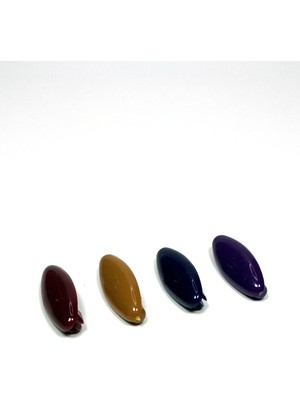 İsmiyle Al 4 Adet Plastik Çengelli Eşarp ve Şal Iğnesi Karışık Renkler 4 cm