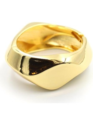 İsmiyle Al Kelepçe Bilezik - Altın